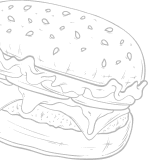 burger-shape